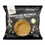 Medallones de Pollo c/Jamon y Queso Granja Tres Arroyos x1Kg