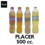 Pack de Aguas Saborizadas Placer 12x500ml