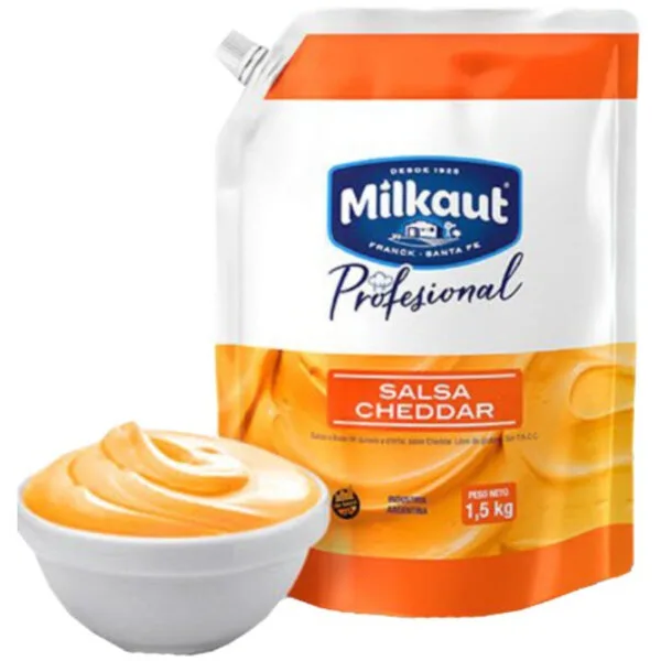 Cheddar Liquido Milkaut x1.5Kg