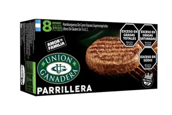 Caja Hamb. UG 8x120Grs.