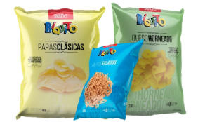 Combo Snack's Riquitos Papas x420Grs + Palitos x400Grs + Chizitos x300Grs