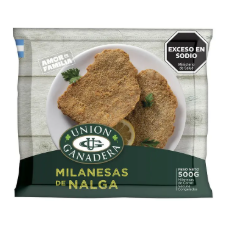 Milanesas de Nalga Union Ganadera x500Grs