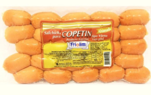 Salchichas Copetin FRIOLIM x25uni