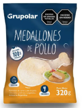 Medallones de Pollo 800Grs GRUPOLAR