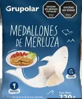 Medallones de Merluza 320Grs GRUPOLAR