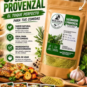 Sazonador "Roldan" x1Kg Sabor Provenzal