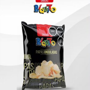 Papas Fritas Onduladas x400Grs