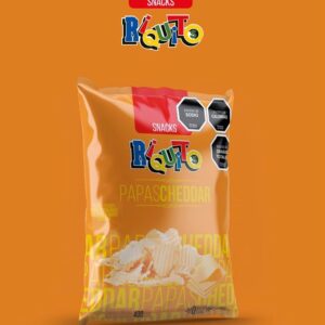 Papas Fritas Cheddar x400Grs